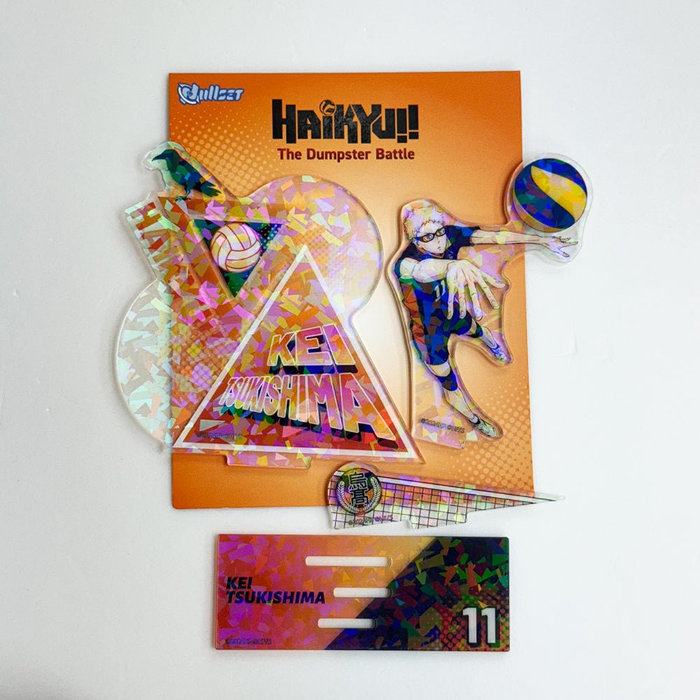 排球少年!! 垃圾場決戰場景立牌 月島螢 - Microworks ACG