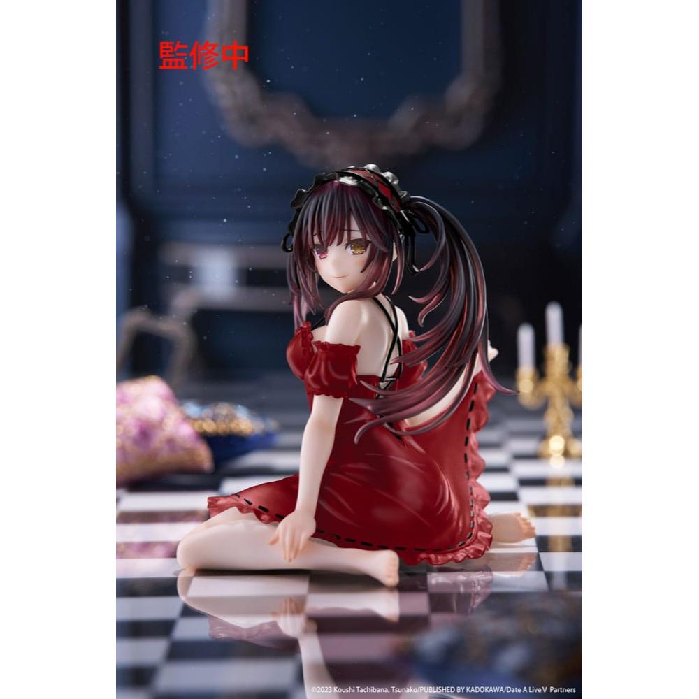 《預訂》Taito Desktop Cute Figure《約會大作戰V》時崎狂三(Nightwear Ver.)更新版《2025年8月發售》 - Microworks ACG