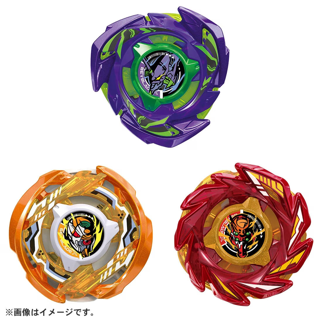 《預訂》Takara Tomy《爆旋陀螺X》EVA Store 限定 CX-00 Evangelion Deck 三陀螺套裝