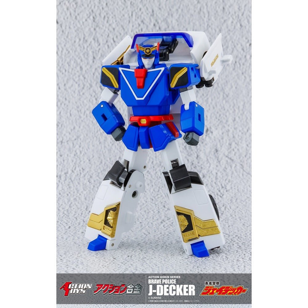 《預訂已截單》Action合金 勇者警察 J - Decker《2025年7月發售》 - Microworks ACG