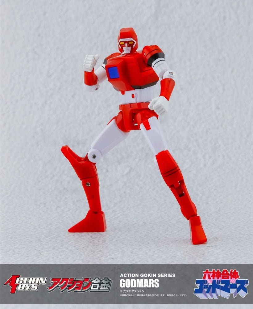 《預訂已截單》ACTION TOYSACTION合金「六神合體GODMARS」《2025年第二季發售》 - Microworks ACG