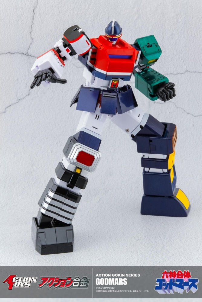 《預訂已截單》ACTION TOYSACTION合金「六神合體GODMARS」《2025年第二季發售》