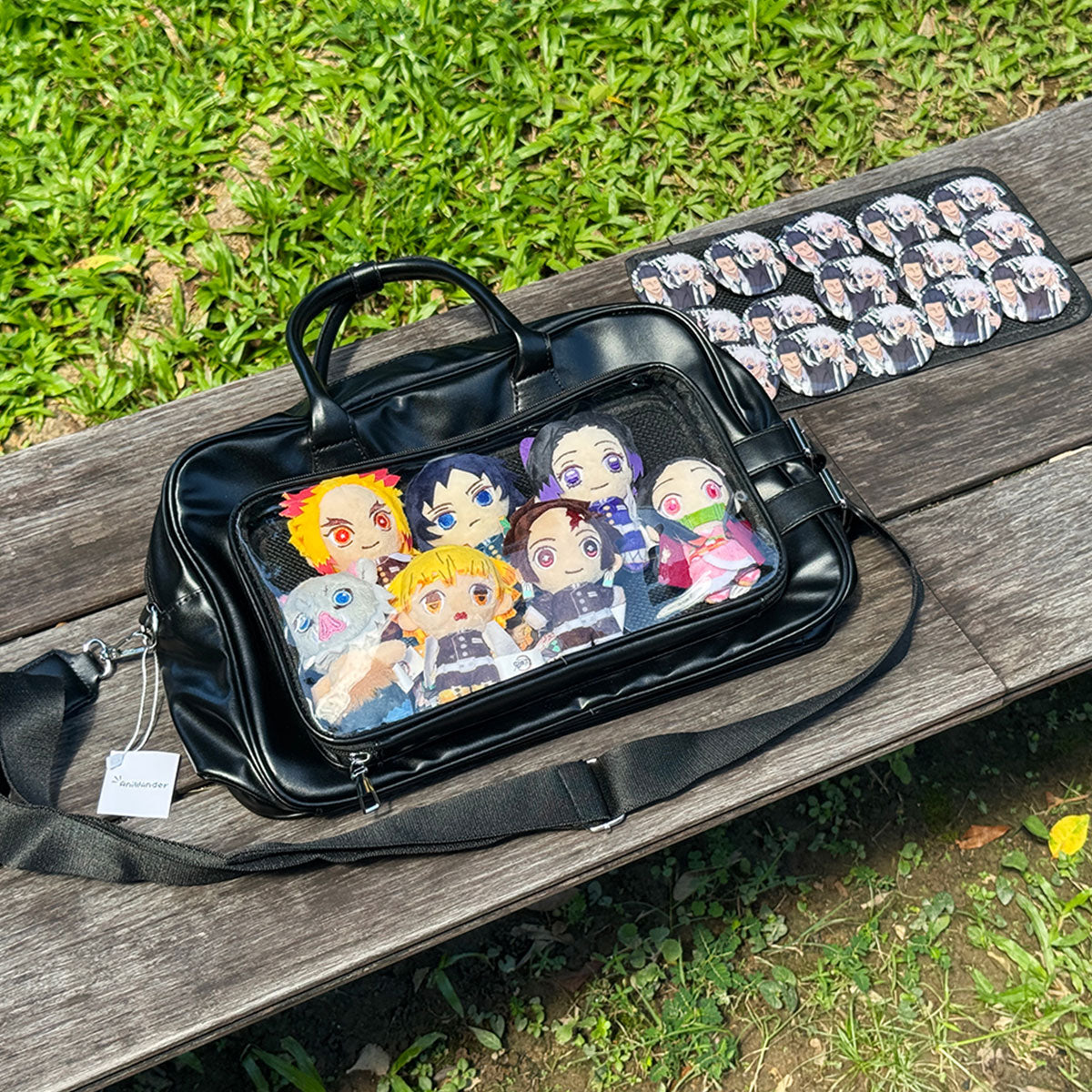 AniWander 人造皮痛袋 36CM (黑色)