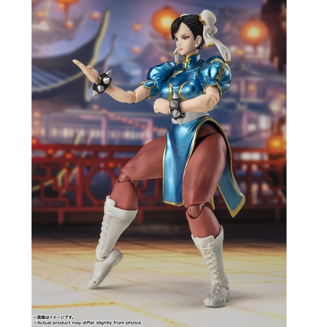 《預訂已截單》Bandai [S.H.Figuarts]《街頭霸王》春麗 - 服裝 2 - 《2024年2月發售》 - Microworks ACG