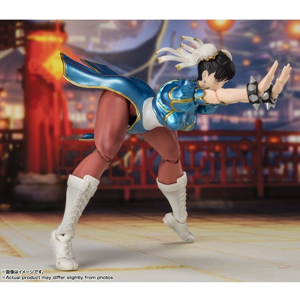 《預訂已截單》Bandai [S.H.Figuarts]《街頭霸王》春麗 - 服裝 2 - 《2024年2月發售》 - Microworks ACG