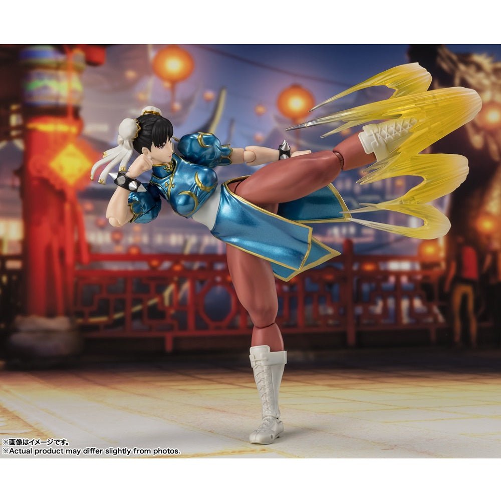 《預訂已截單》Bandai [S.H.Figuarts]《街頭霸王》春麗 - 服裝 2 - 《2024年2月發售》 - Microworks ACG