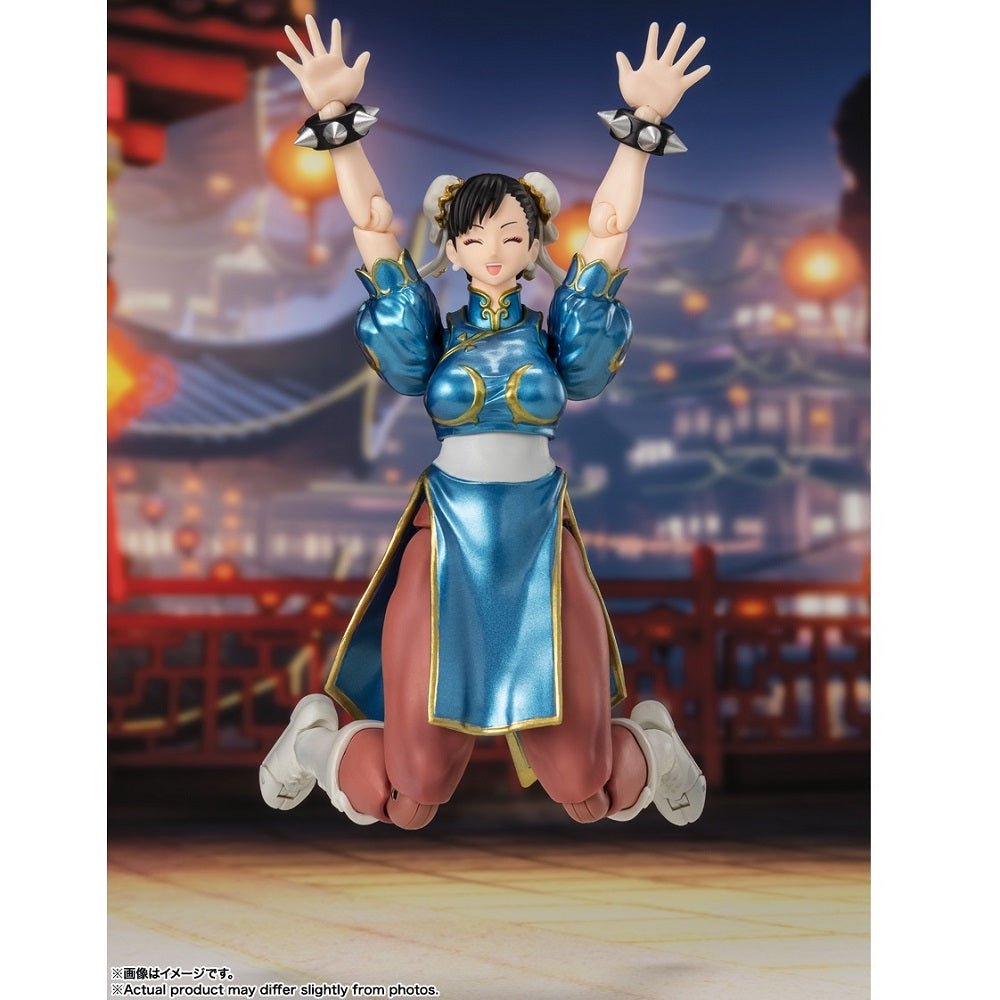 《預訂已截單》Bandai [S.H.Figuarts]《街頭霸王》春麗 - 服裝 2 - 《2024年2月發售》 - Microworks ACG