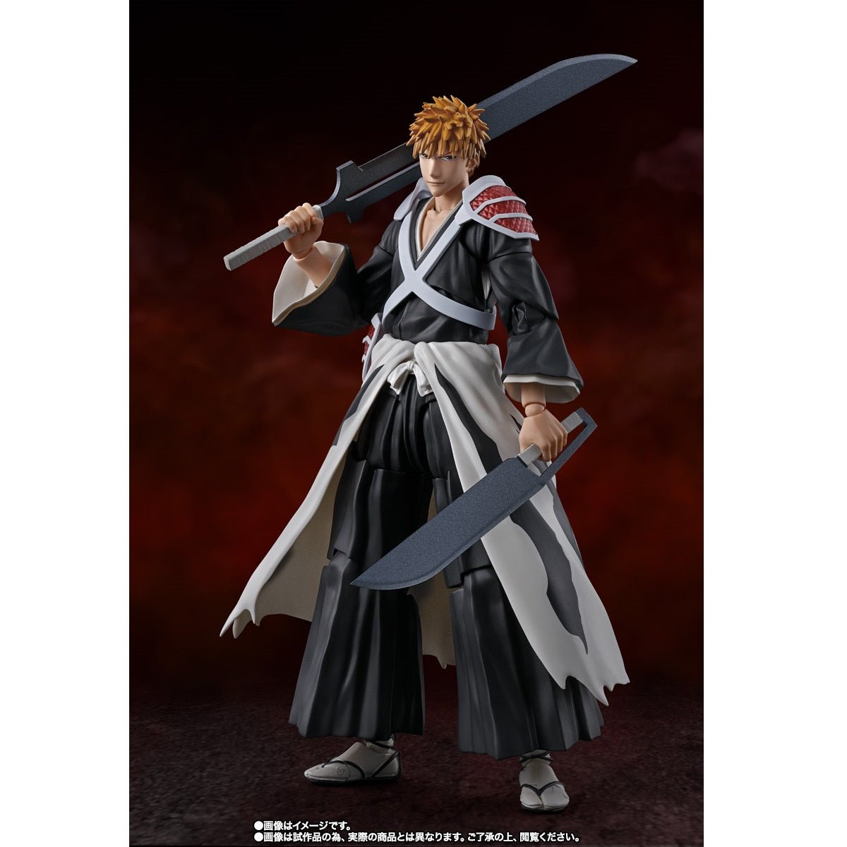 《預訂已截單》Bandai [魂SHOP限定] SHF 黒崎一護 - 二刀斬月 - 《2024年10月發售》 - Microworks ACG