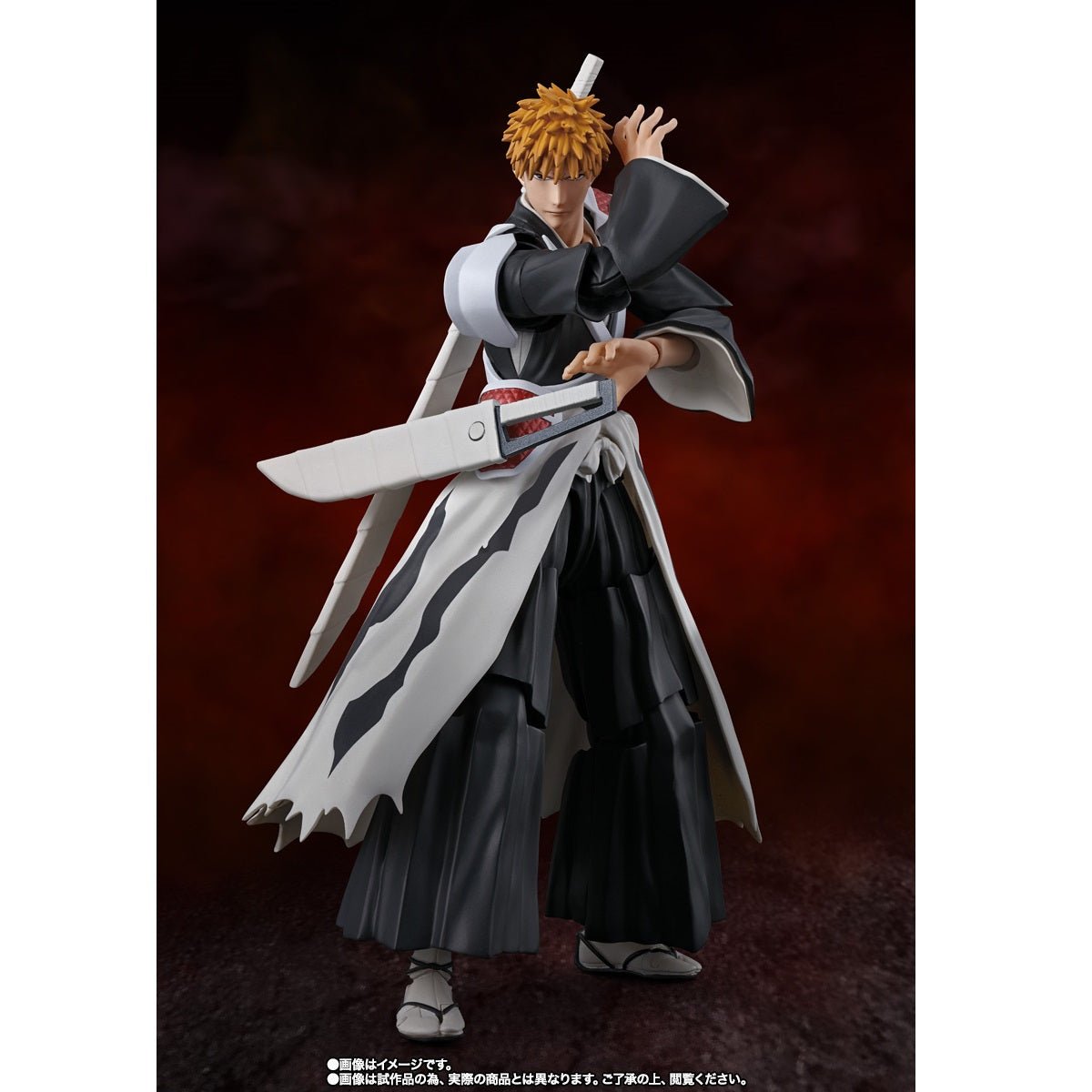 《預訂已截單》Bandai [魂SHOP限定] SHF 黒崎一護 - 二刀斬月 - 《2024年10月發售》 - Microworks ACG