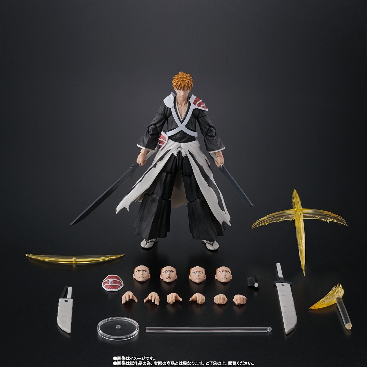 《預訂已截單》Bandai [魂SHOP限定] SHF 黒崎一護 - 二刀斬月 - 《2024年10月發售》 - Microworks ACG