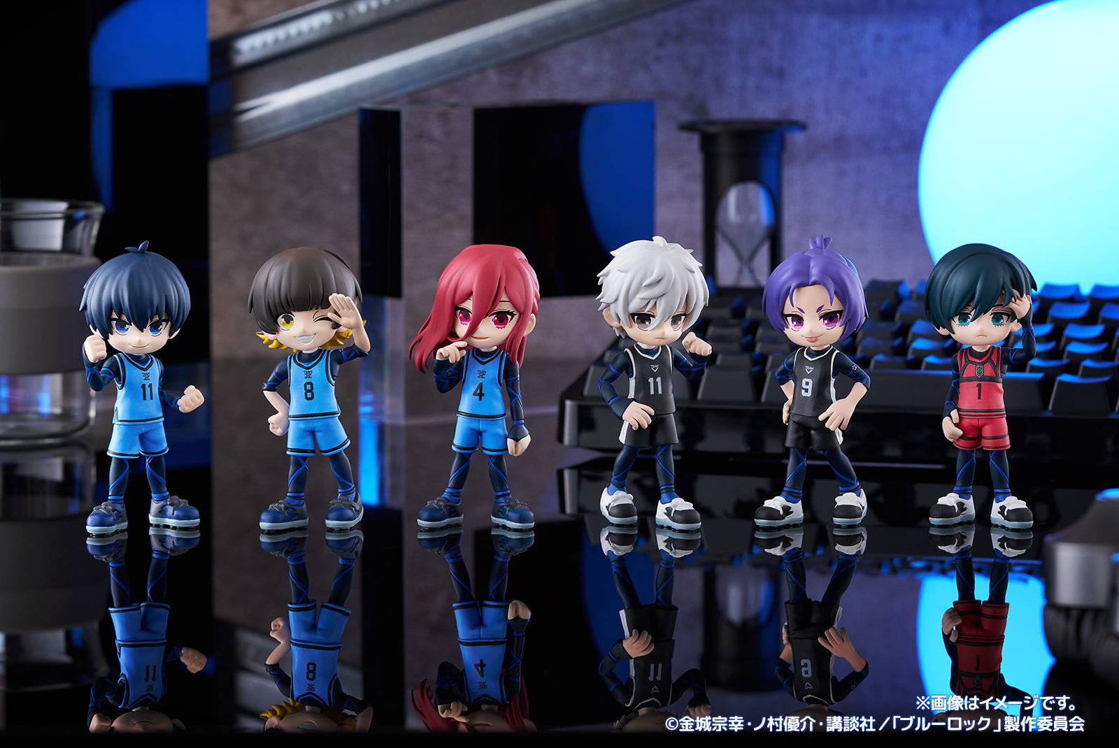 Bushiroad CreativePalVerse《BLUE LOCK 藍色監獄》全套6款連特典 - Microworks ACG