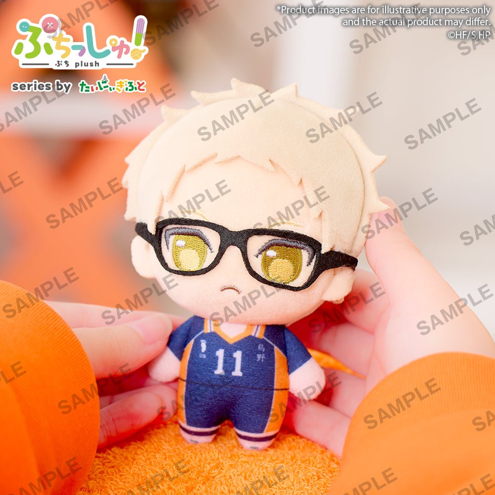 《預訂》Bushiroad Creative Puchish! 毛公仔《排球少年！！》vol.1 月島螢《2026年1月發售》 - Microworks ACG