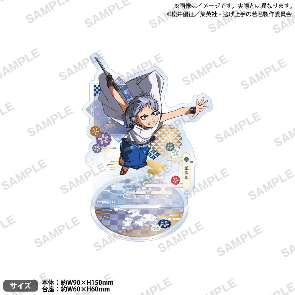 Bushiroad Creative《擅長逃跑的殿下》和紙風壓克力立牌 弧次郎 - Microworks ACG