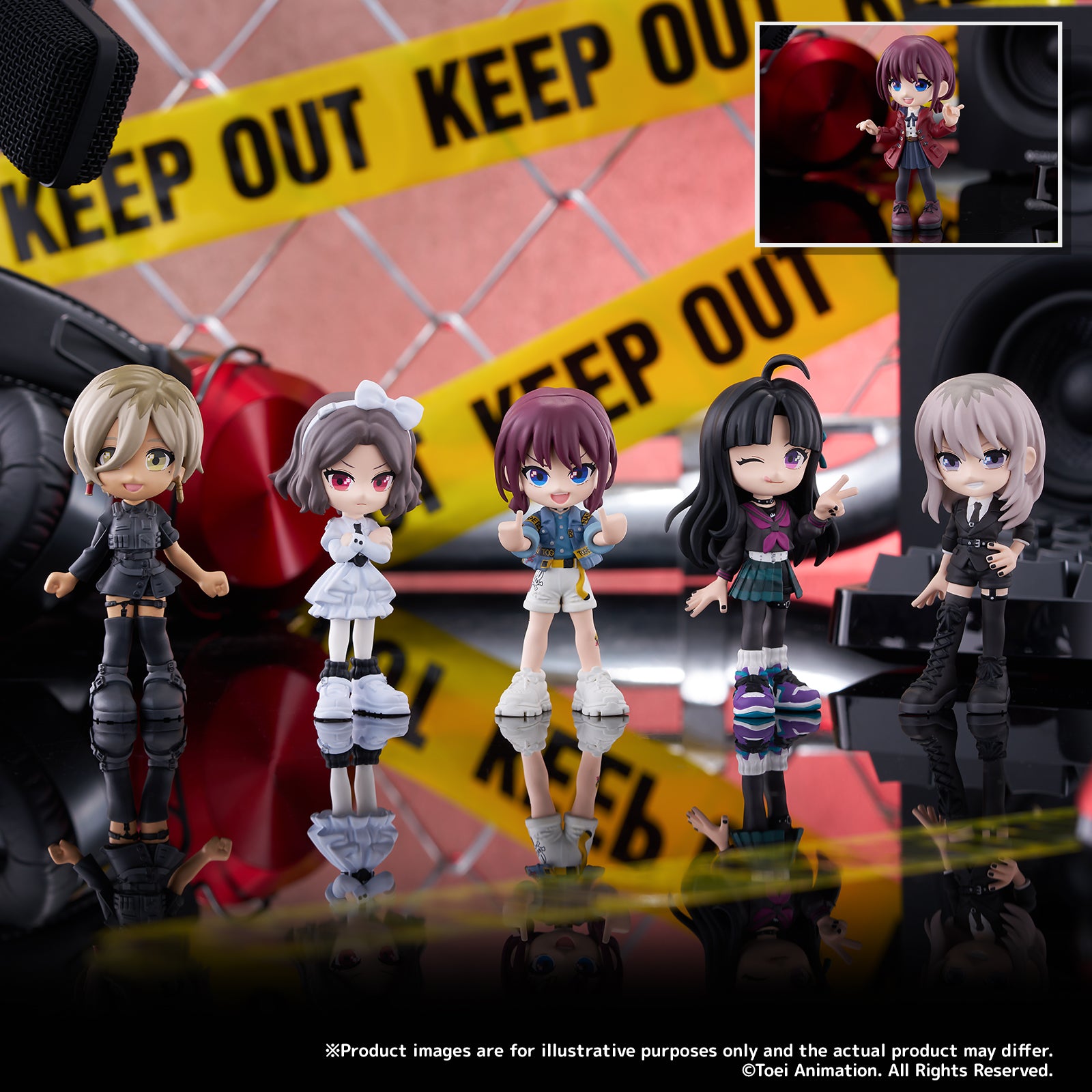 《預訂》Bushiroad Creative PalVerse《GIRLS BAND CRY》全套6款 - Microworks ACG