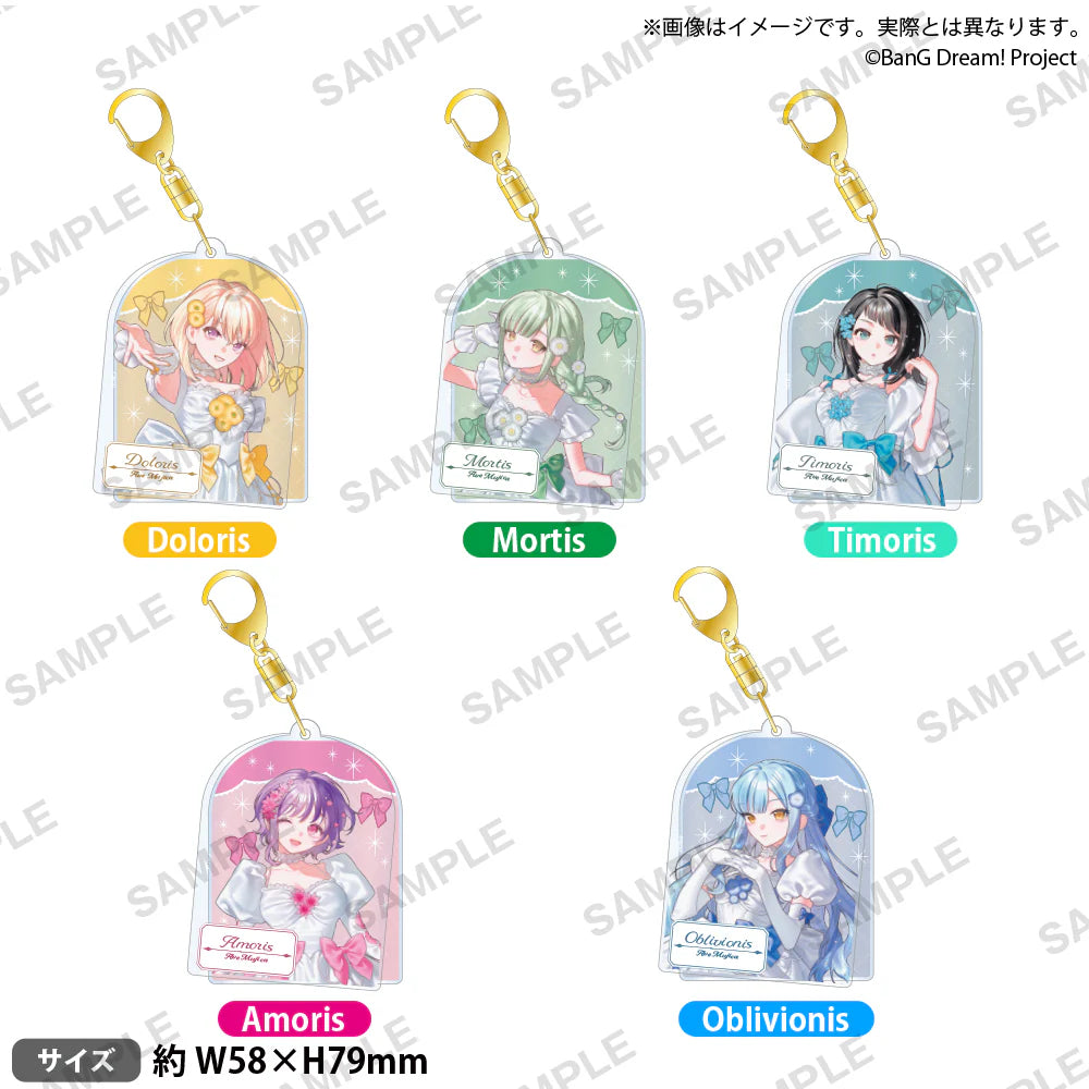 Bushiroad Creative《BanG Dream!》 Ave Mujica投影片壓克力匙扣 錦花夢 ver. Oblivionis
