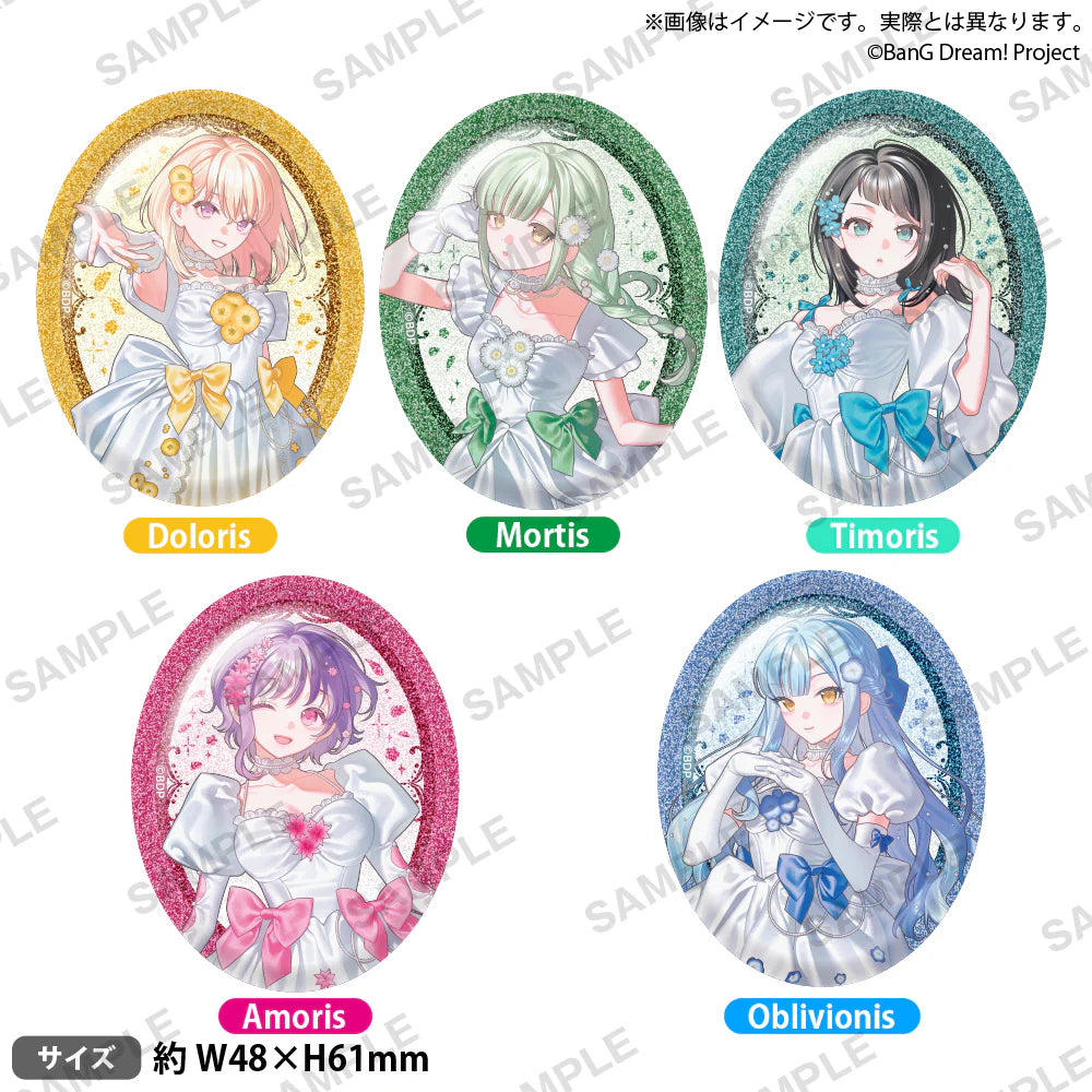 Bushiroad Creative《BanG Dream!》 Ave Mujica橢圓形襟章 錦花夢 ver. Doloris