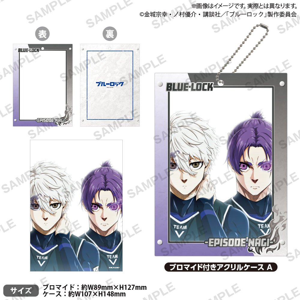 Bushiroad Creative《藍色監獄》亞克力框畫 A款 玲王&凪 - Microworks ACG