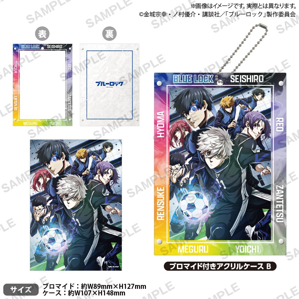 Bushiroad Creative《藍色監獄》亞克力框畫 B款 凪&多人 - Microworks ACG