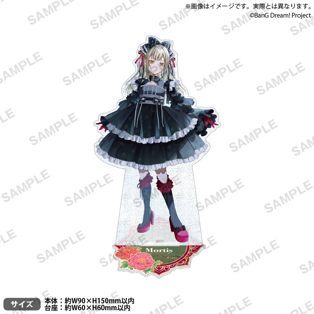Bushiroad Creative《BanG Dream!》Ave Mujica 花漾壓克力立牌 鮮美透涼ver. Mortis - Microworks ACG