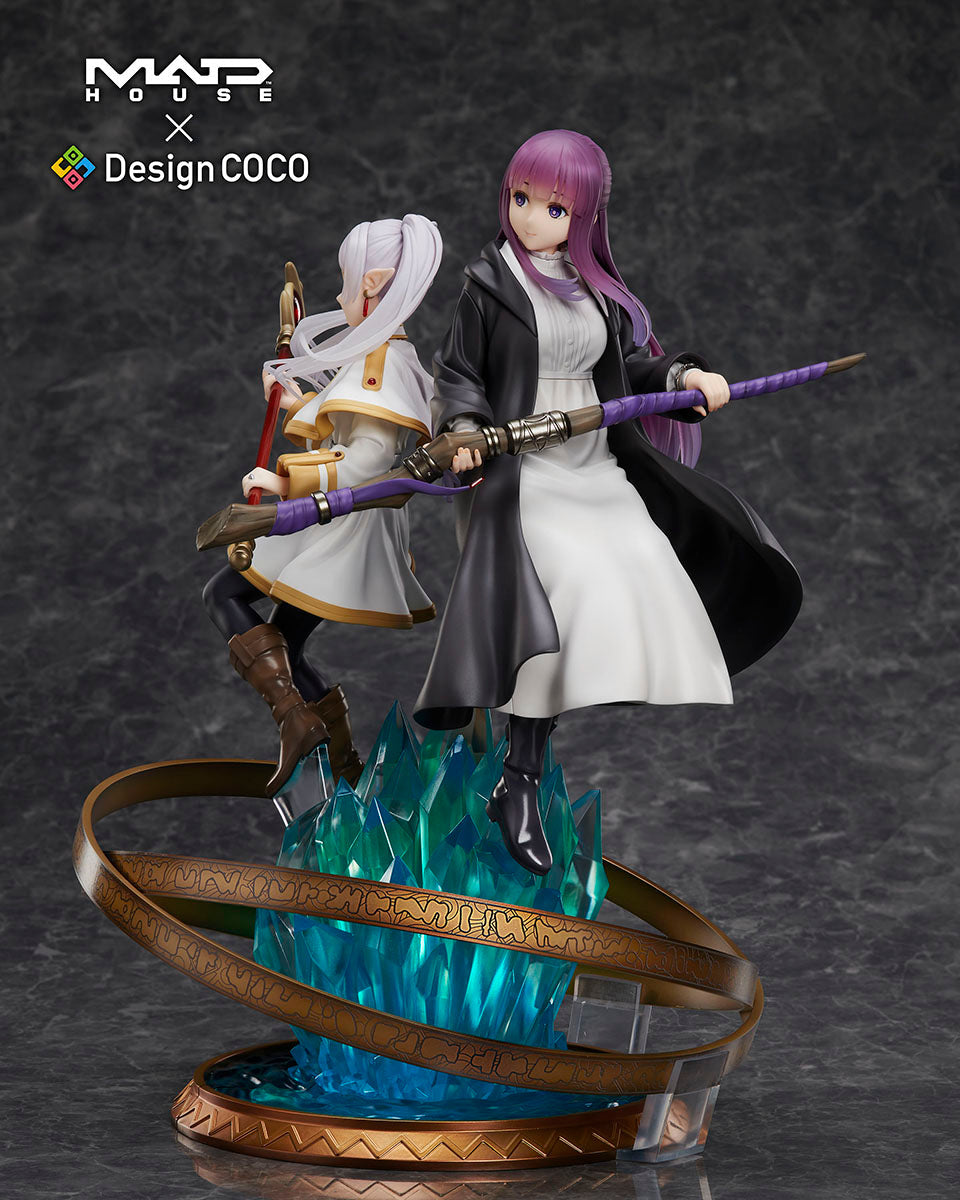 《預訂已截單》Design COCO  [MADHOUSE × DesignCOCO Anime Anniversary Edition] 葬送的芙莉蓮  芙莉蓮 & 費倫 1/7比例人像（亞克力特典）《2024年10月發售》