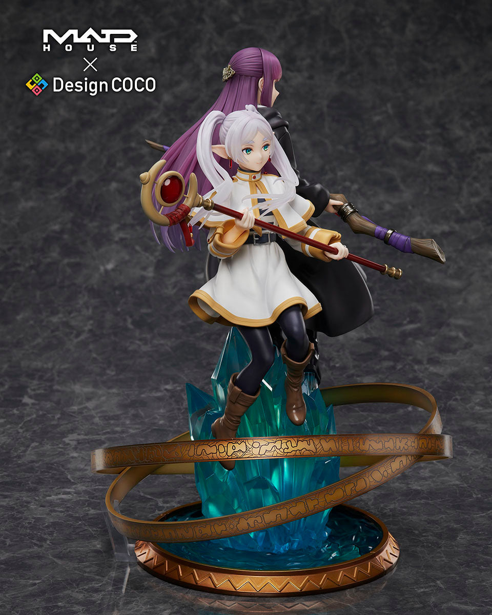 《預訂已截單》Design COCO  [MADHOUSE × DesignCOCO Anime Anniversary Edition] 葬送的芙莉蓮  芙莉蓮 & 費倫 1/7比例人像（亞克力特典）《2024年10月發售》