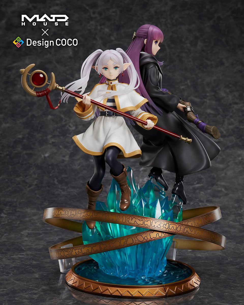 《預訂已截單》Design COCO  [MADHOUSE × DesignCOCO Anime Anniversary Edition] 葬送的芙莉蓮  芙莉蓮 & 費倫 1/7比例人像（亞克力特典）《2024年10月發售》