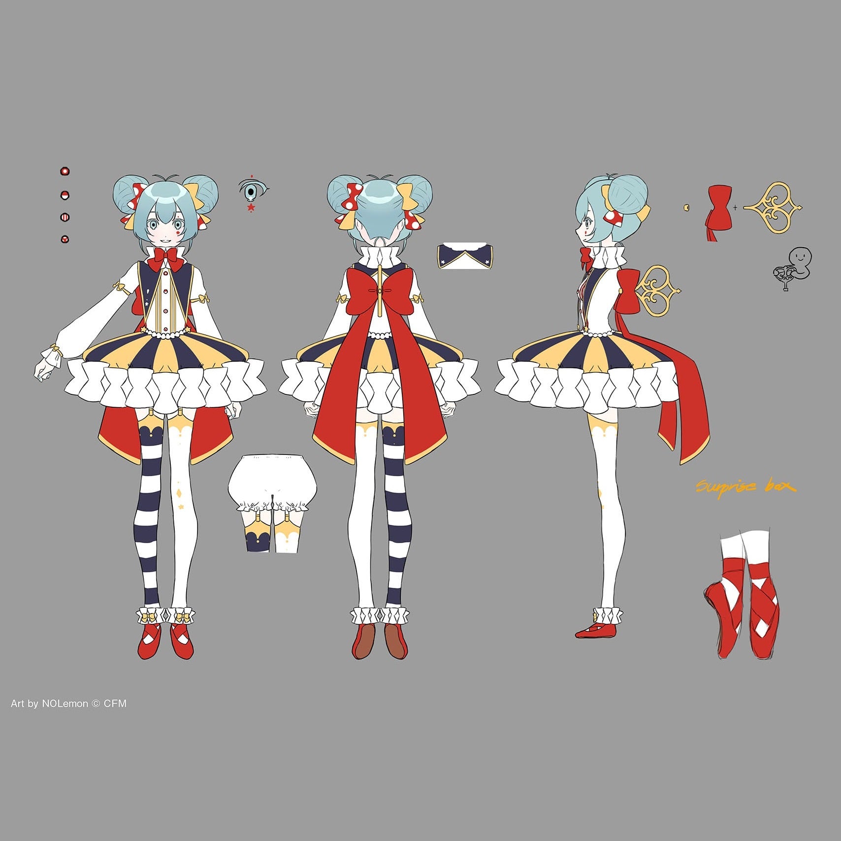 Design COCO 初音未來MIKU EXPO 2023 VR 服裝大賽大獎設計造型 1/7比例 - Microworks ACG