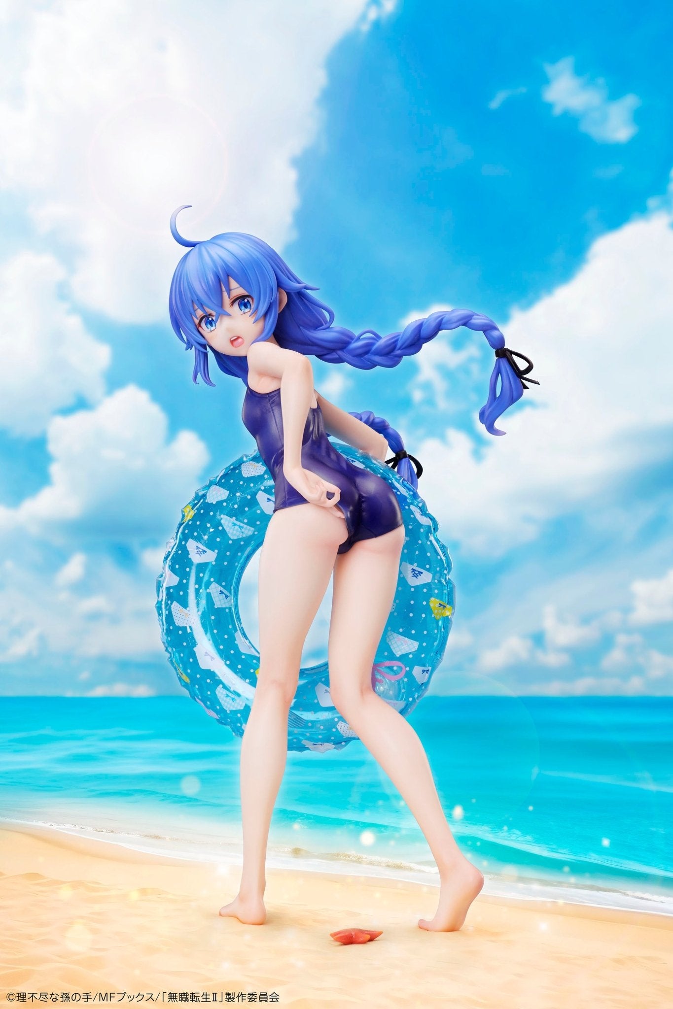 《預訂》Design COCO《無職轉生~到了異世界就拿出真本事~》洛琪希·米格路迪亞(Navy Blue Swimsuit ver.)1/7比例手辦《2025年8月發售》 - Microworks ACG
