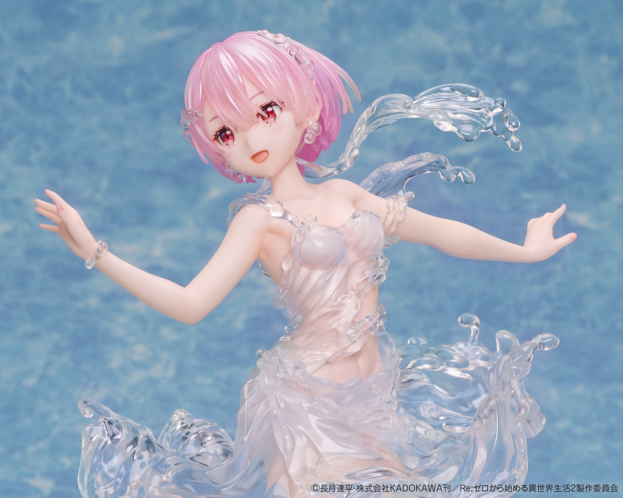 《預訂已截單》Design COCO《Re:從零開始的異世界生活》1/7拉姆 Aqua Dress ver.(可換臉)《2025年9月發售》 - Microworks ACG