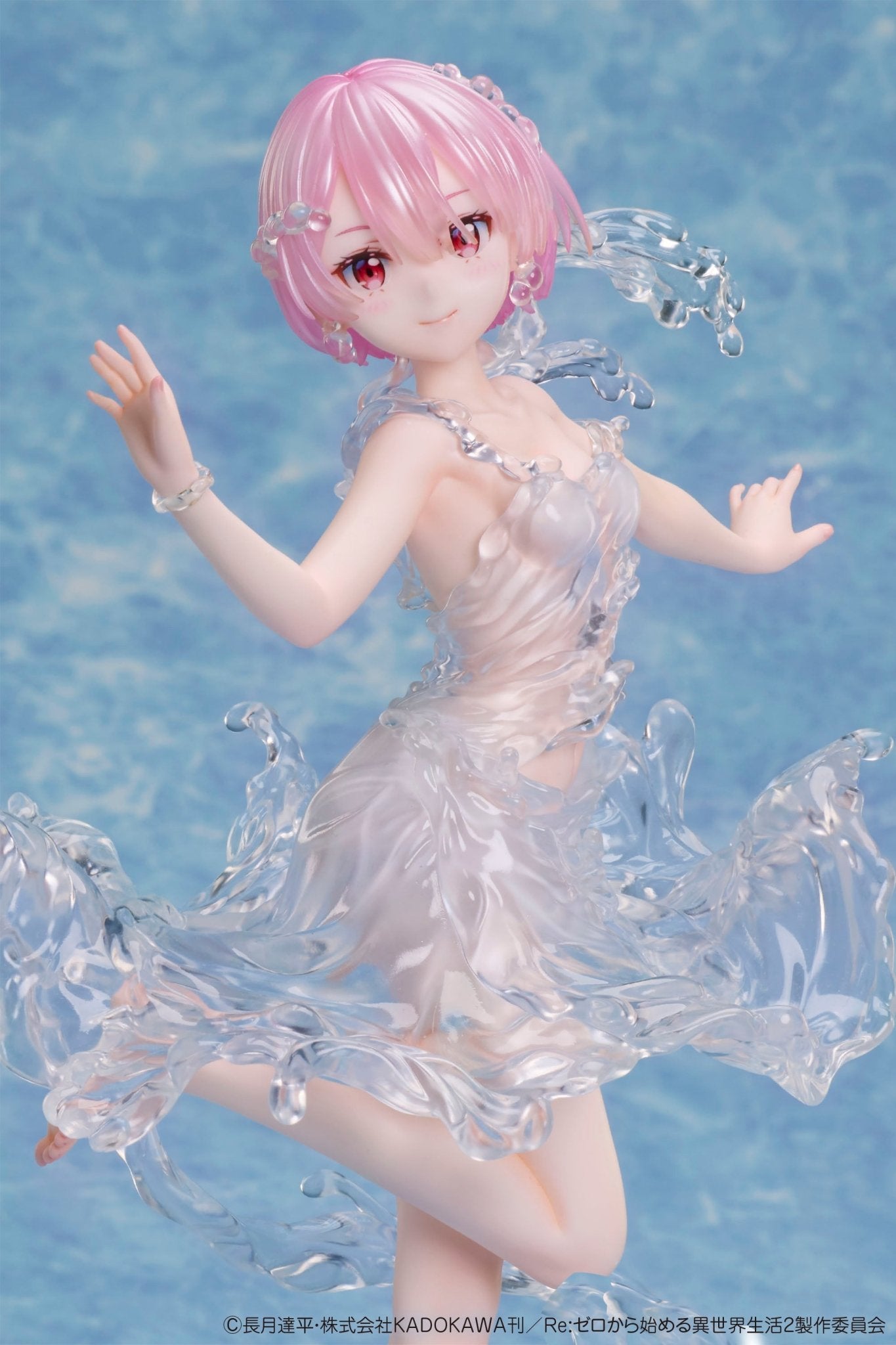 《預訂已截單》Design COCO《Re:從零開始的異世界生活》1/7拉姆 Aqua Dress ver.(可換臉)《2025年9月發售》 - Microworks ACG