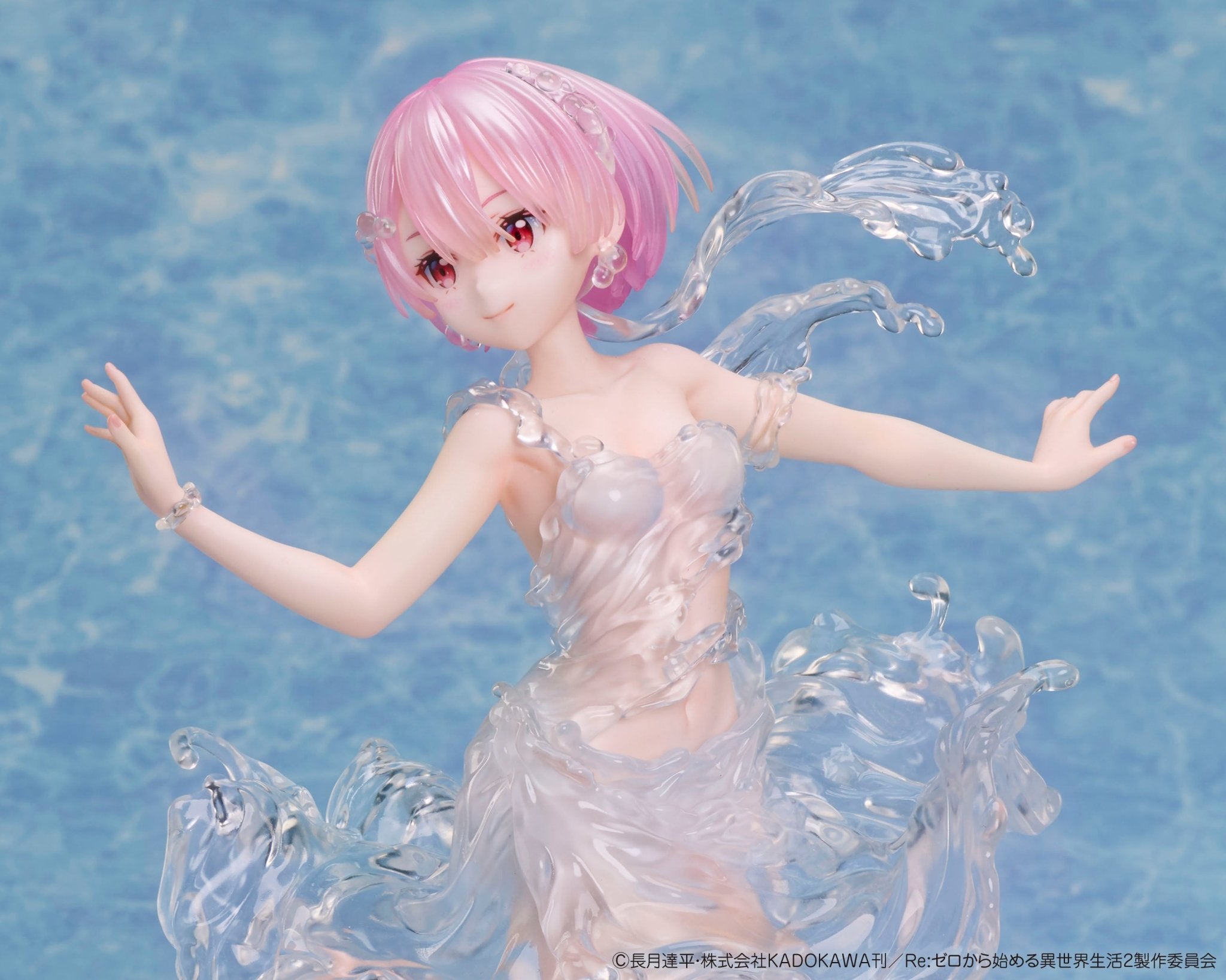 《預訂已截單》Design COCO《Re:從零開始的異世界生活》1/7拉姆 Aqua Dress ver.(可換臉)《2025年9月發售》 - Microworks ACG