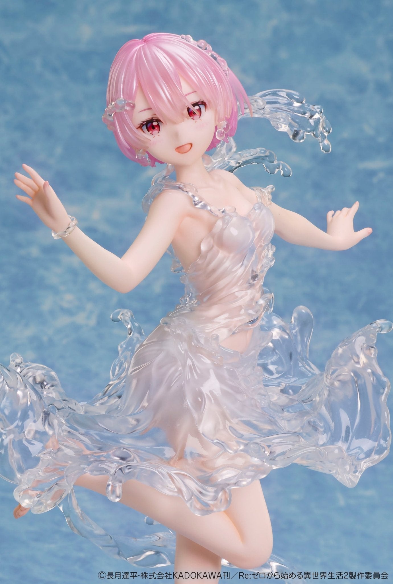 《預訂已截單》Design COCO《Re:從零開始的異世界生活》1/7拉姆 Aqua Dress ver.(可換臉)《2025年9月發售》 - Microworks ACG