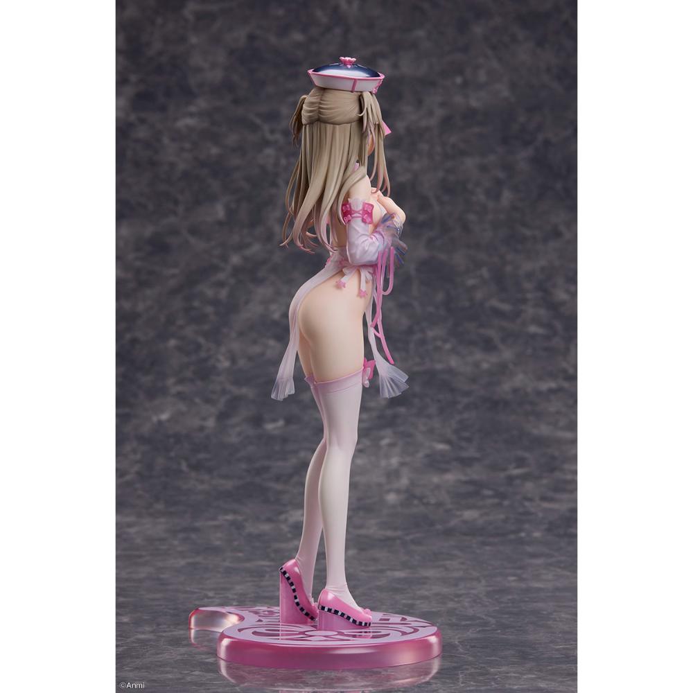 《預訂已截單》DesignCOCO Anmi 原創 粉色僵屍 1/7 比例手辦（帽子可脫卸） - Microworks ACG