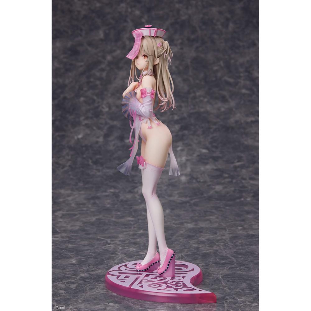 《預訂已截單》DesignCOCO Anmi 原創 粉色僵屍 1/7 比例手辦（帽子可脫卸） - Microworks ACG