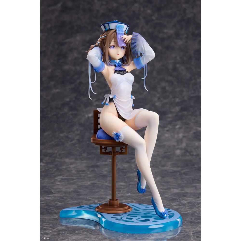 《預訂已截單》DesignCOCO Anmi 原創 藍色僵屍 1/7 比例手辦（帽子可脫卸） - Microworks ACG