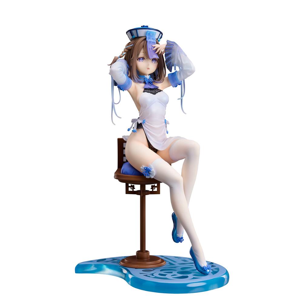 《預訂已截單》DesignCOCO Anmi 原創 藍色僵屍 1/7 比例手辦（帽子可脫卸） - Microworks ACG