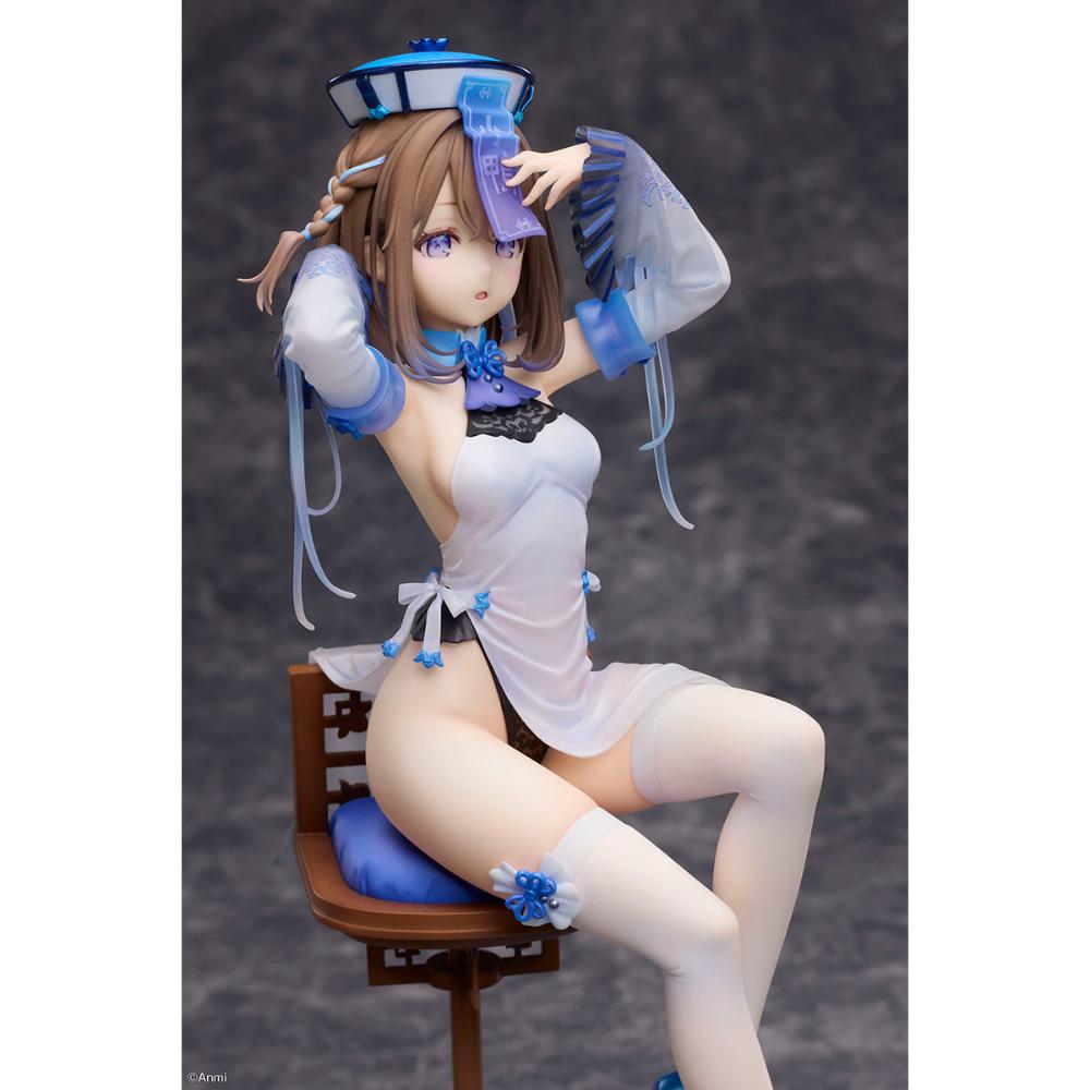 《預訂已截單》DesignCOCO Anmi 原創 藍色僵屍 1/7 比例手辦（帽子可脫卸） - Microworks ACG