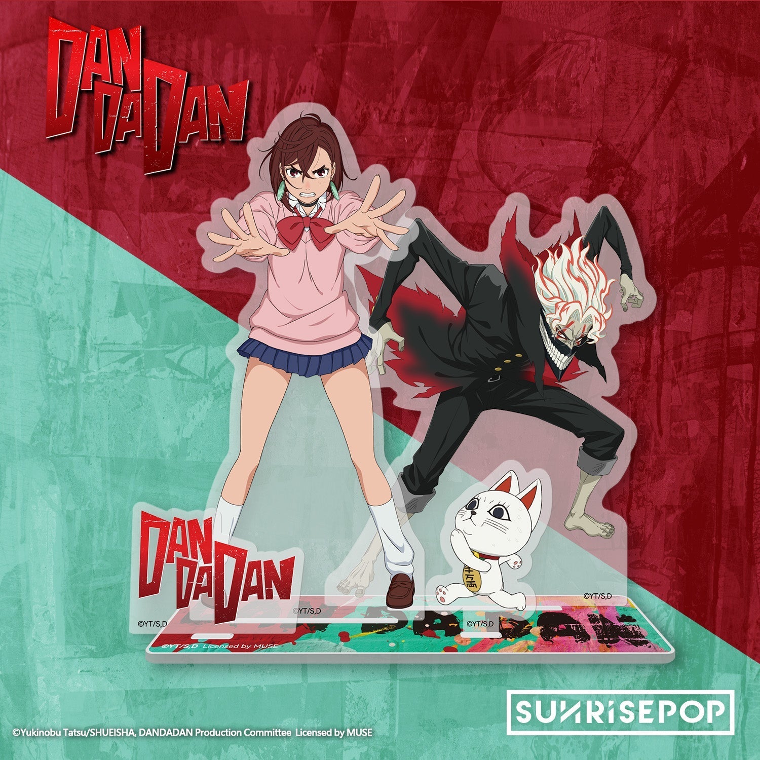 SUNRISEPOP [立牌]《DANDADAN》高倉健&綾瀨桃&高速婆婆 - Microworks ACG