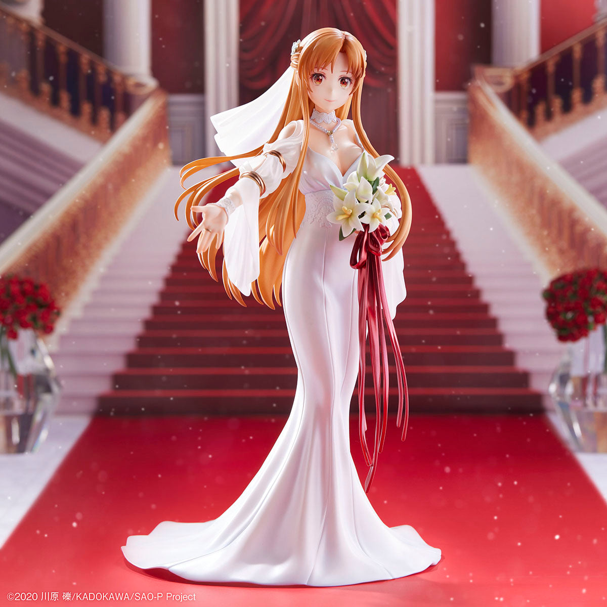 《預訂已截單》Design COCO《刀劍神域 SAO》亞絲娜(婚禮Ver.)1/7比例人像《延期至2025年5月發售》