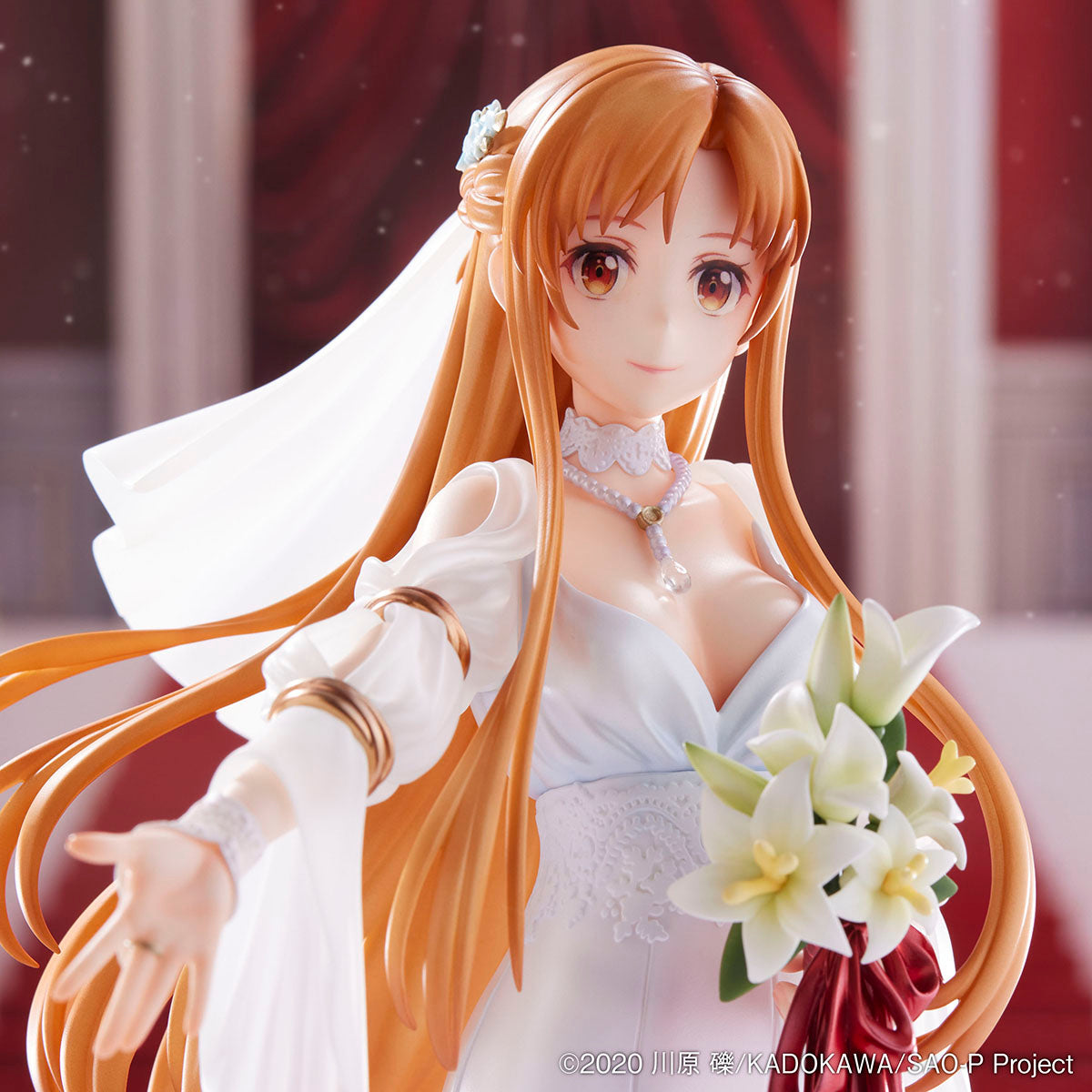 《預訂已截單》Design COCO《刀劍神域 SAO》亞絲娜(婚禮Ver.)1/7比例人像《延期至2025年5月發售》