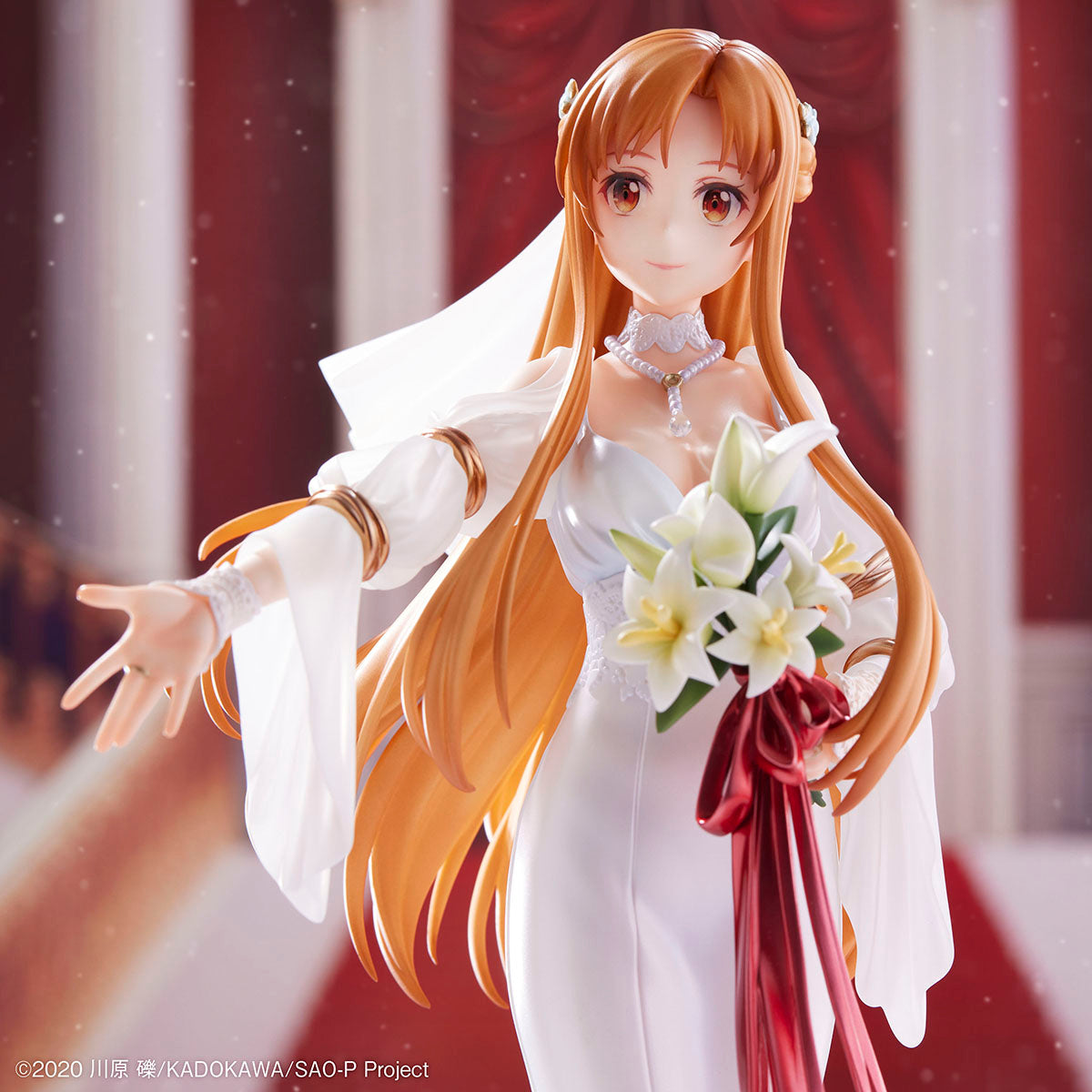 《預訂已截單》Design COCO《刀劍神域 SAO》亞絲娜(婚禮Ver.)1/7比例人像《延期至2025年5月發售》