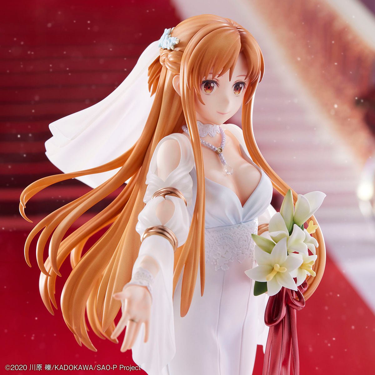Design COCO《刀劍神域 SAO》亞絲娜(婚禮Ver.)1/7比例人像 - Microworks ACG