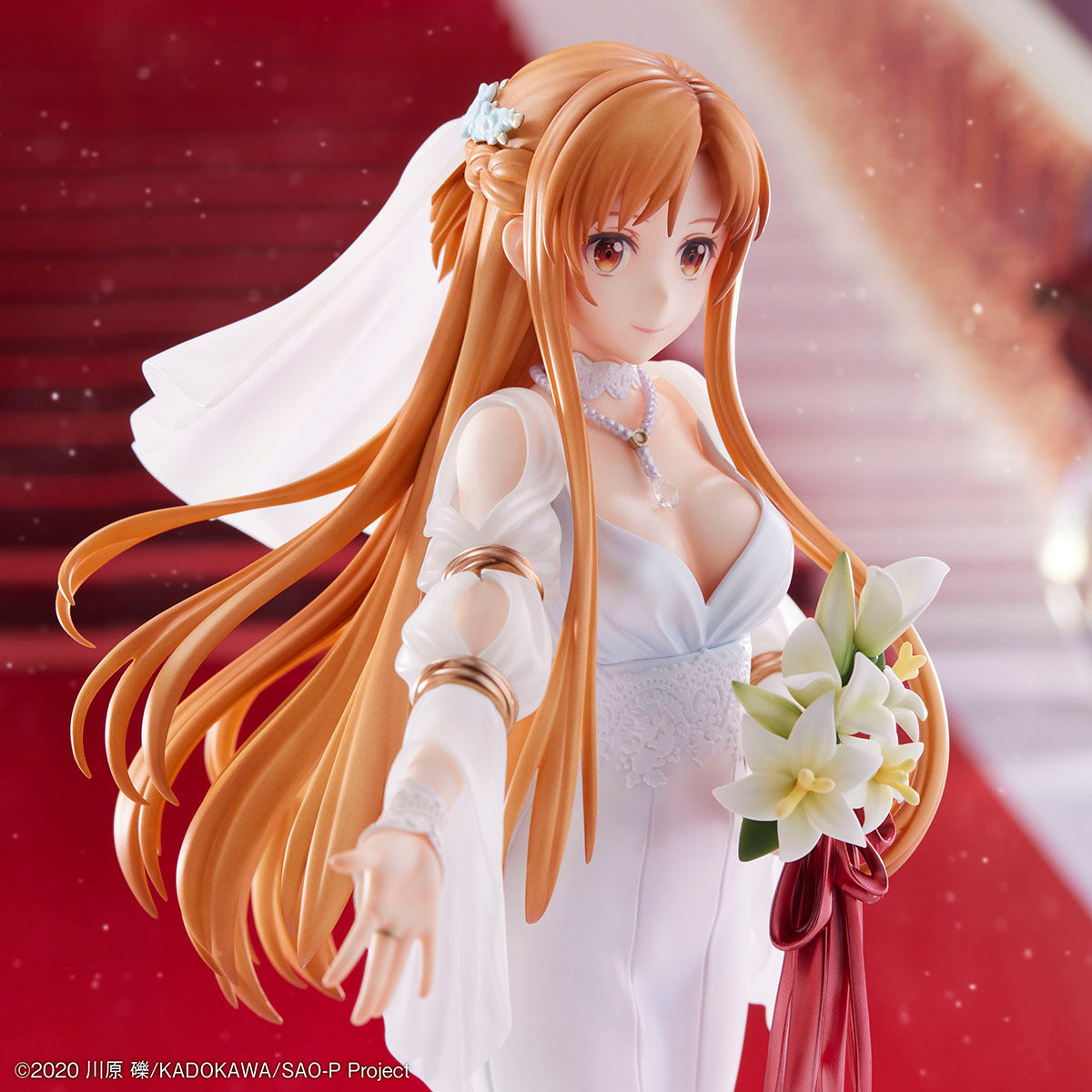 《預訂已截單》Design COCO《刀劍神域 SAO》亞絲娜(婚禮Ver.)1/7比例人像《延期至2025年5月發售》