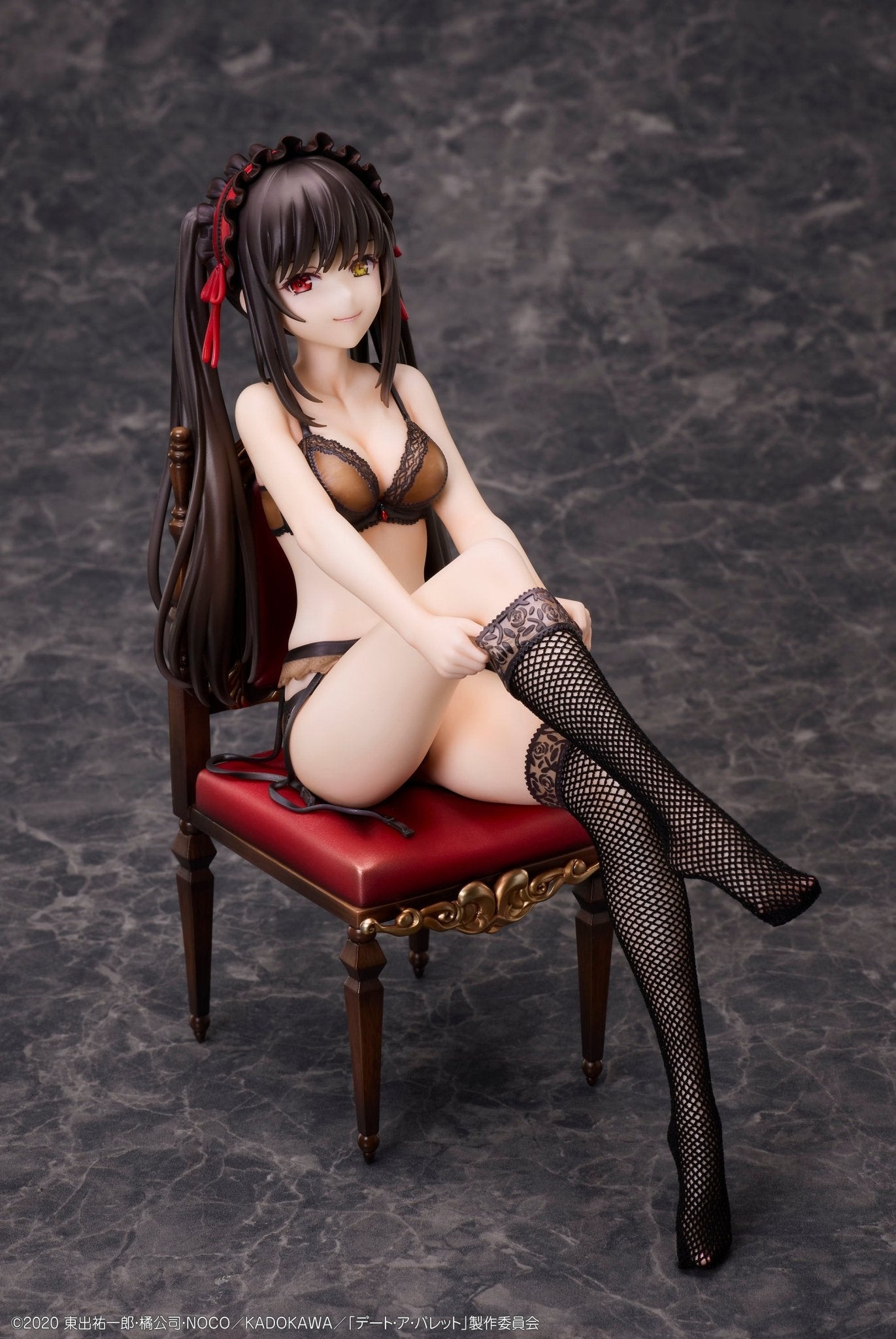《預訂》Design COCO《約會大作戰》時崎狂三&白之女王1/7比例人像套裝《2025年9月發售》 - Microworks ACG