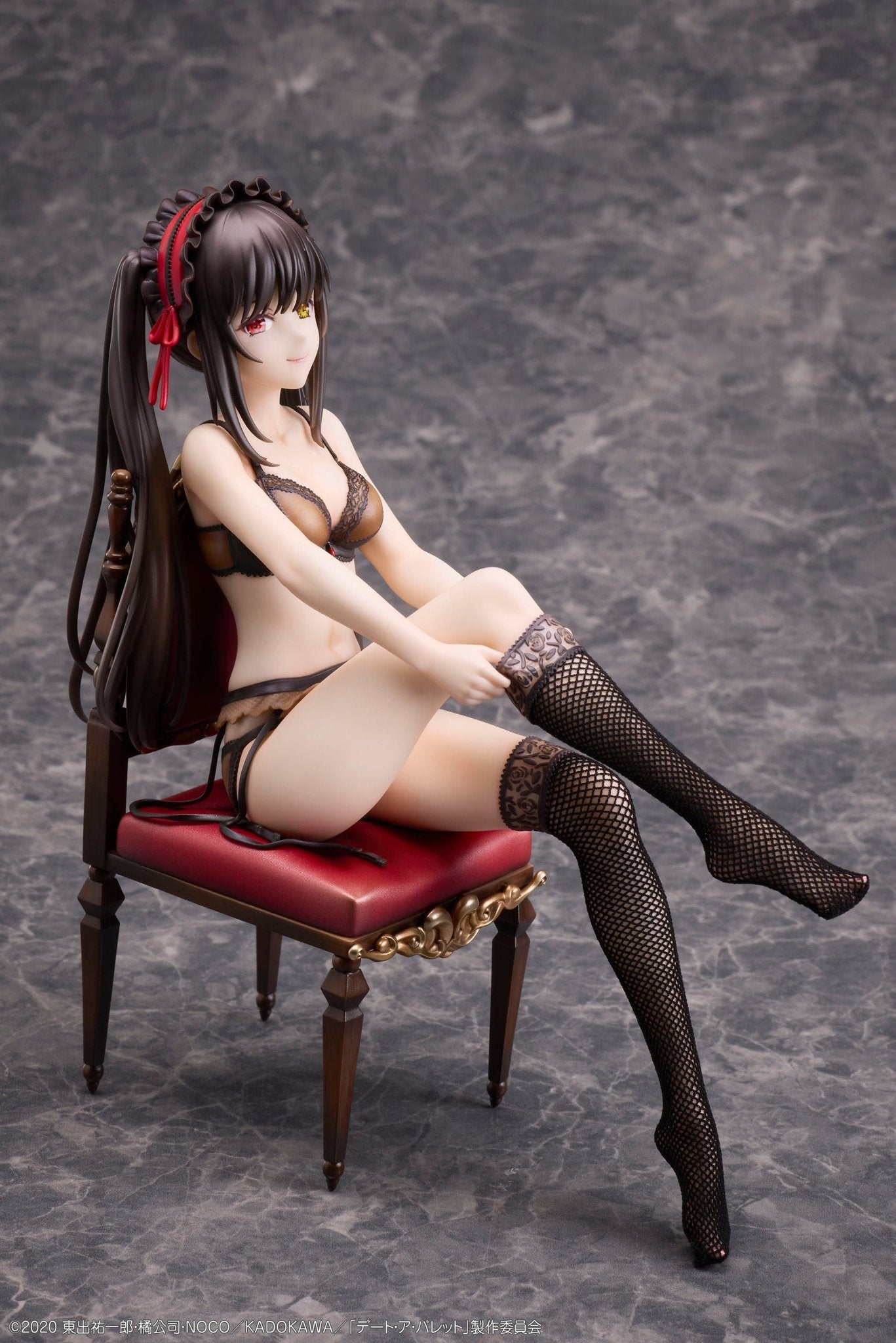 《預訂》Design COCO《約會大作戰》時崎狂三&白之女王1/7比例人像套裝《2025年9月發售》 - Microworks ACG