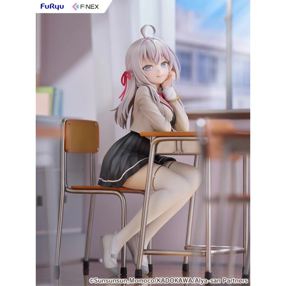 《預訂》Furyu[F:NEX]《不時輕聲地以俄語遮羞的鄰座艾莉同學》艾莉