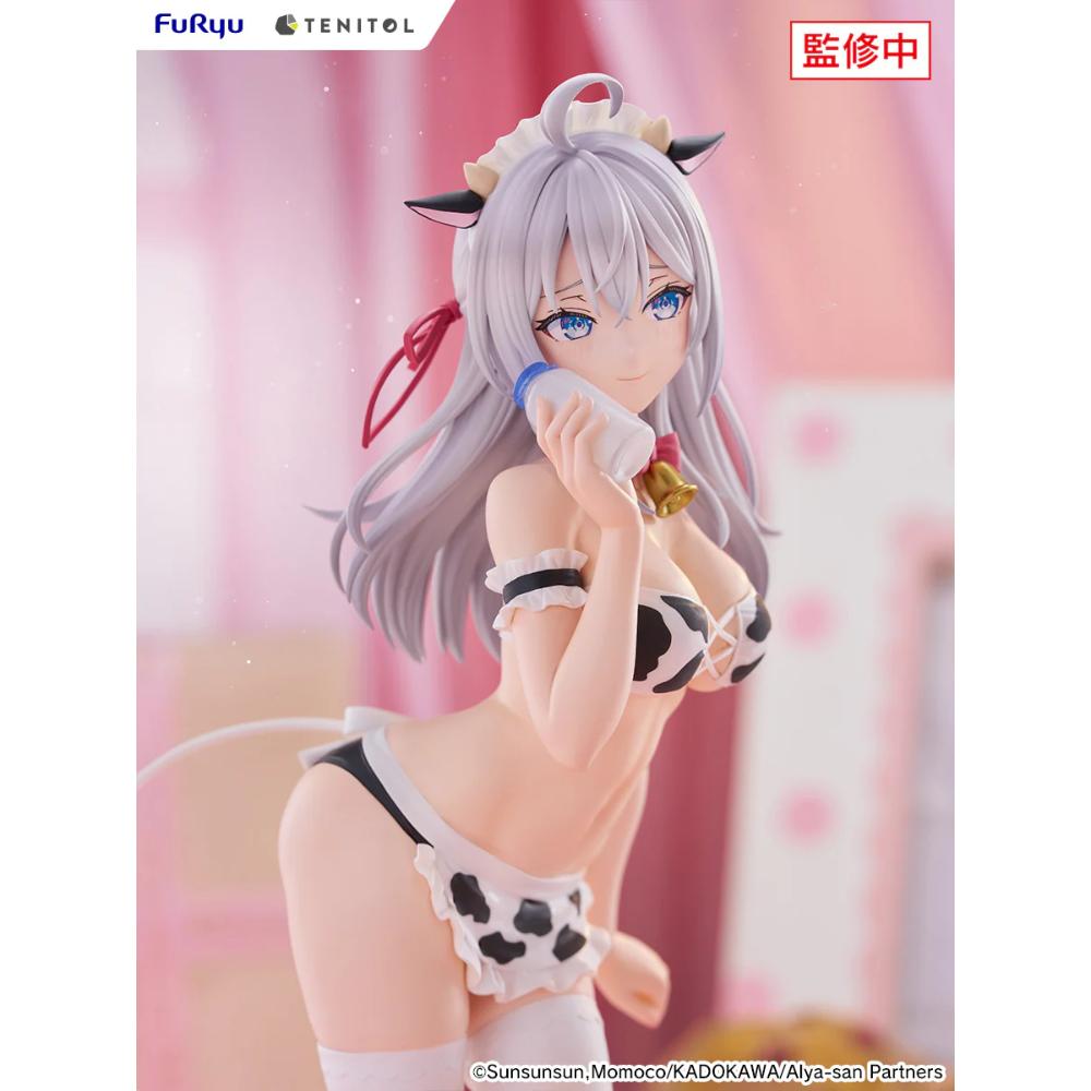 《預訂已截單》FURYU [TNL TALL]《不時輕聲地以俄語遮羞的鄰座艾莉同學》艾莉 - 乳牛裝 - Microworks ACG