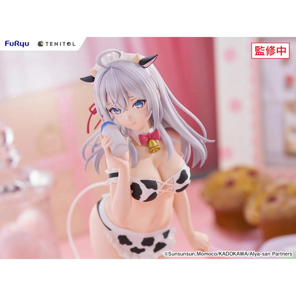 《預訂已截單》FURYU [TNL TALL]《不時輕聲地以俄語遮羞的鄰座艾莉同學》艾莉 - 乳牛裝 - Microworks ACG