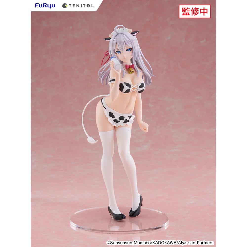 《預訂已截單》FURYU [TNL TALL]《不時輕聲地以俄語遮羞的鄰座艾莉同學》艾莉 - 乳牛裝 - Microworks ACG