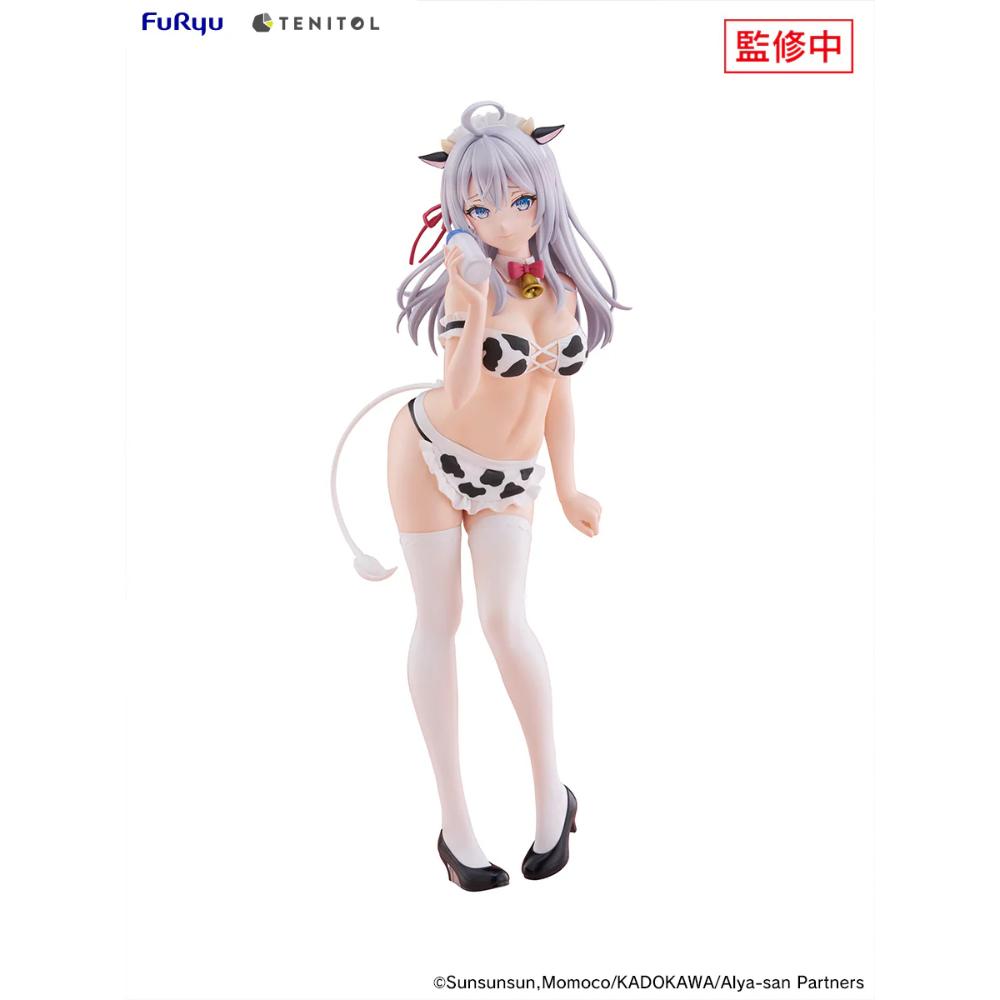 《預訂已截單》FURYU [TNL TALL]《不時輕聲地以俄語遮羞的鄰座艾莉同學》艾莉 - 乳牛裝 - Microworks ACG